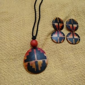 18-20 inch necklace and earring set